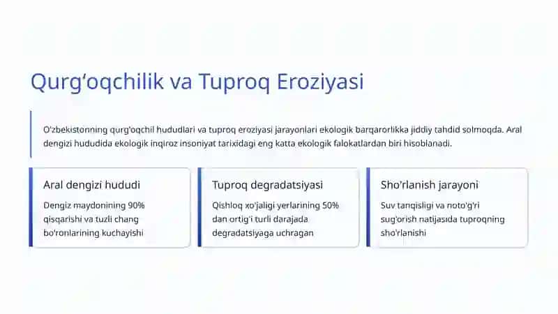 Biologik Tadqiqotlarda Ekologik Yondashuv: Barqaror Kelajak Yoʻlida 4