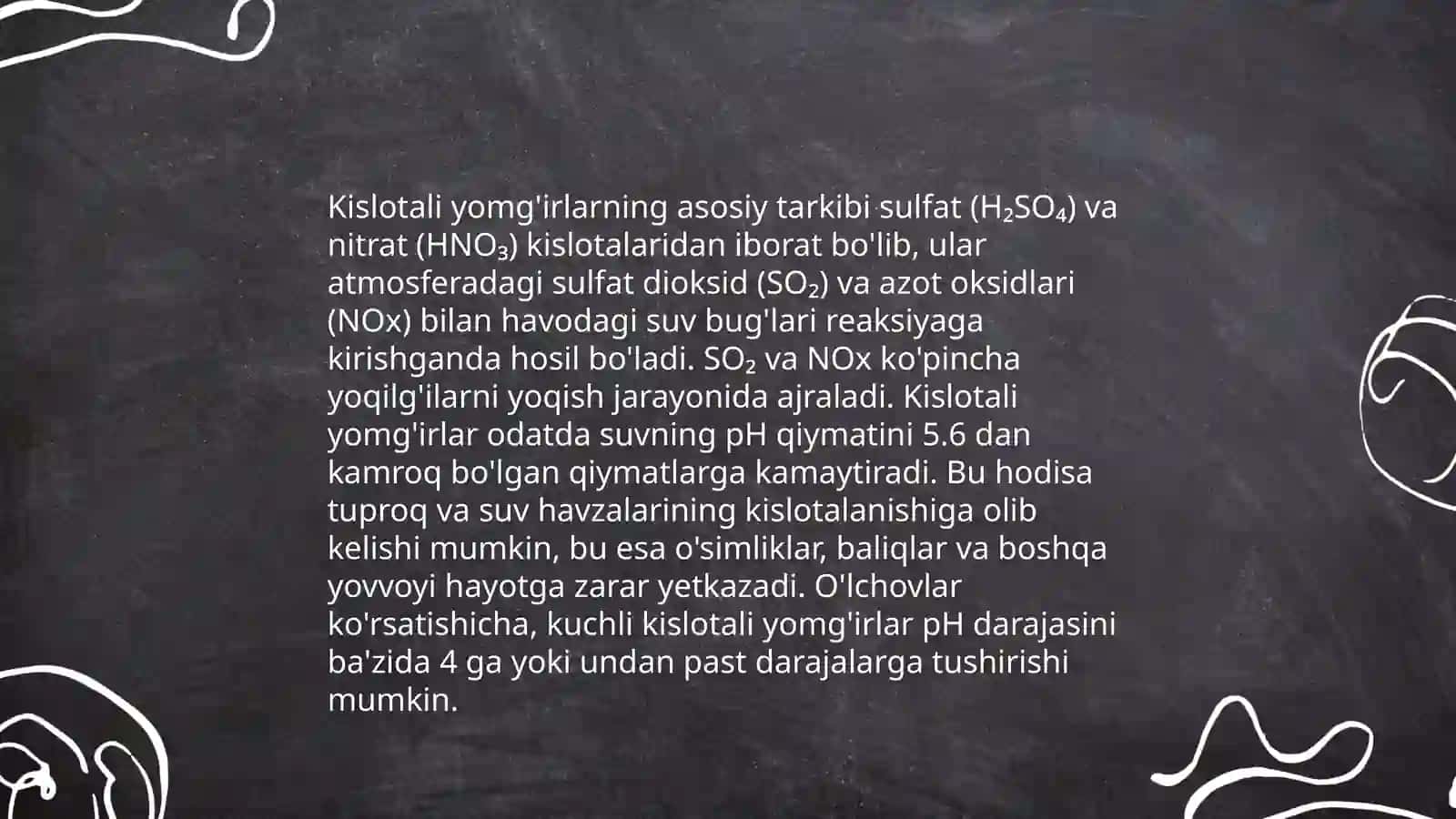 Kislotali yomģirlar 4
