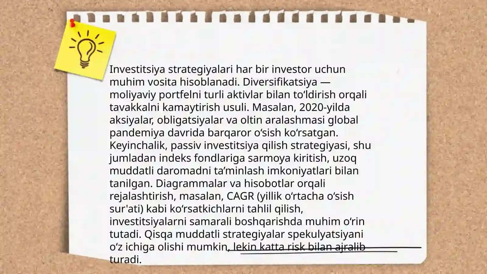 Investitsion loyiha tahlili 4