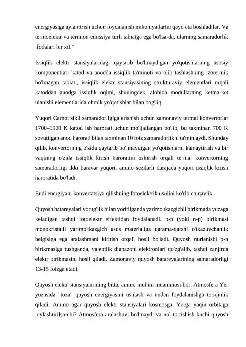 Quyosh panellarini ishlab chiqarish texnologiyasi 4