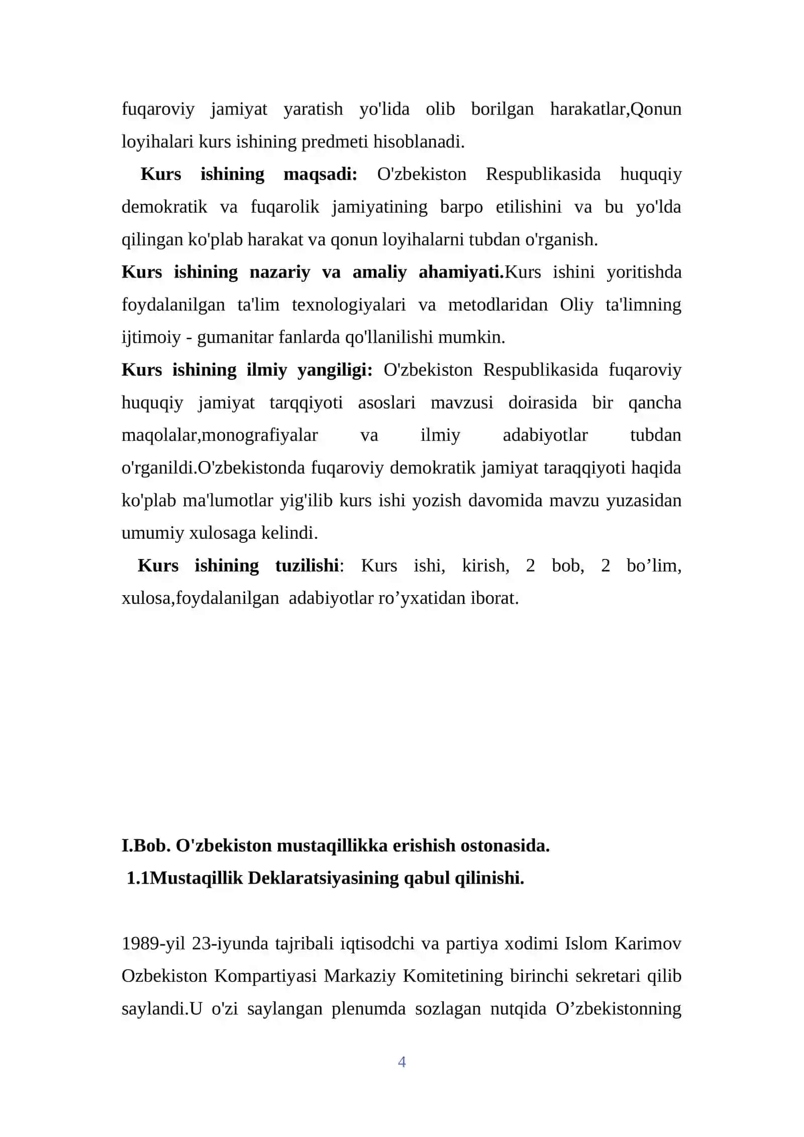 O'zbekiston Respublikasida fuqarolik jamiyatining shakllanishi 4