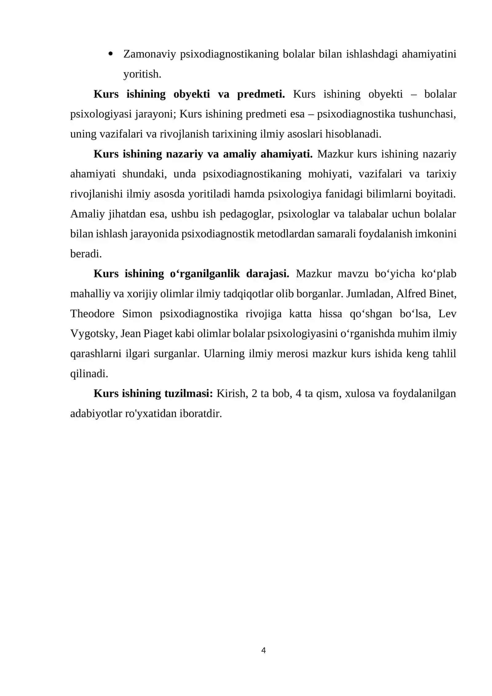 Psixodiagnostika tushunchasi, psixodiagnostika tadqiqotning vazifalari va psixodiagnostika tarixi 4