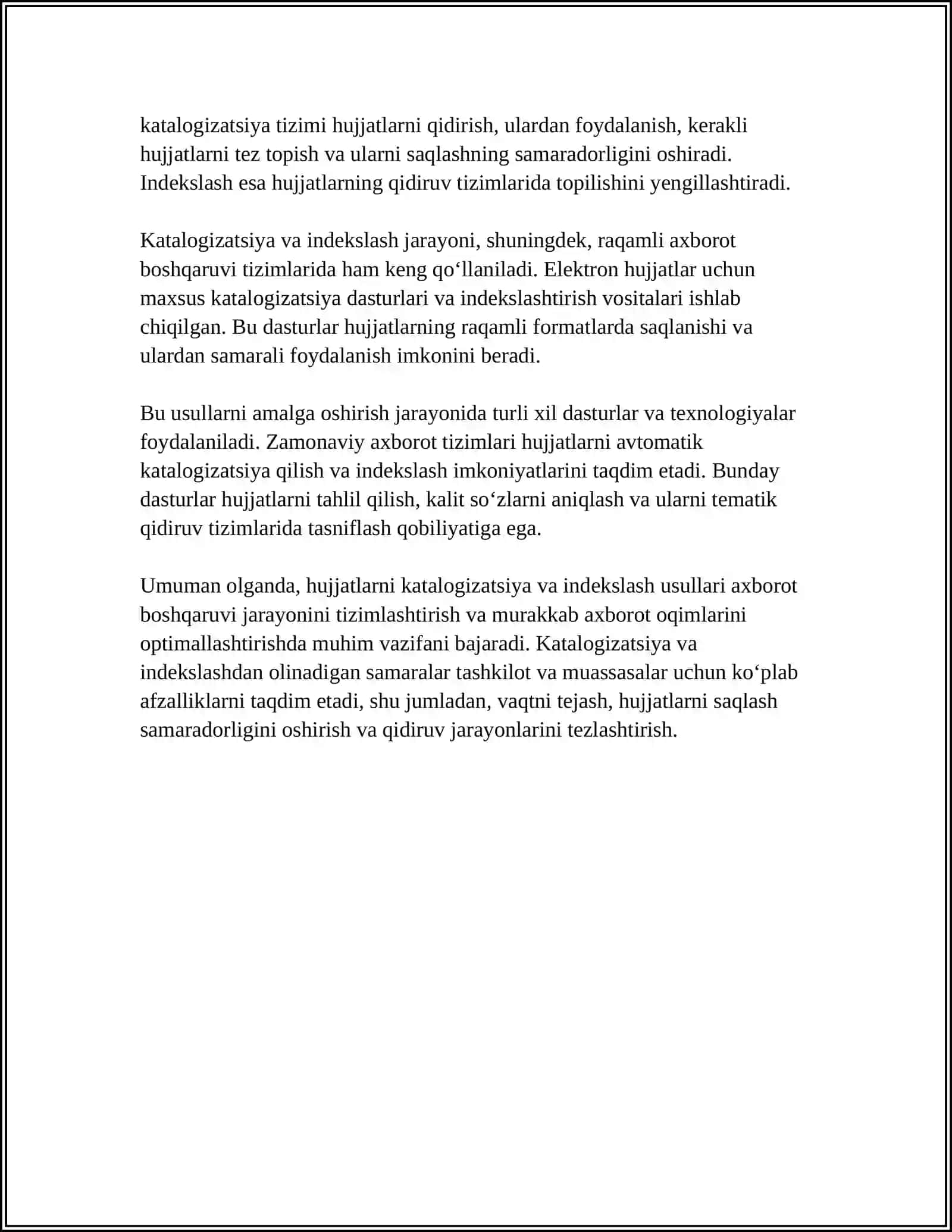 ASOSIY XUJJAT OQIMINI O'RGANISH USULLARI 4