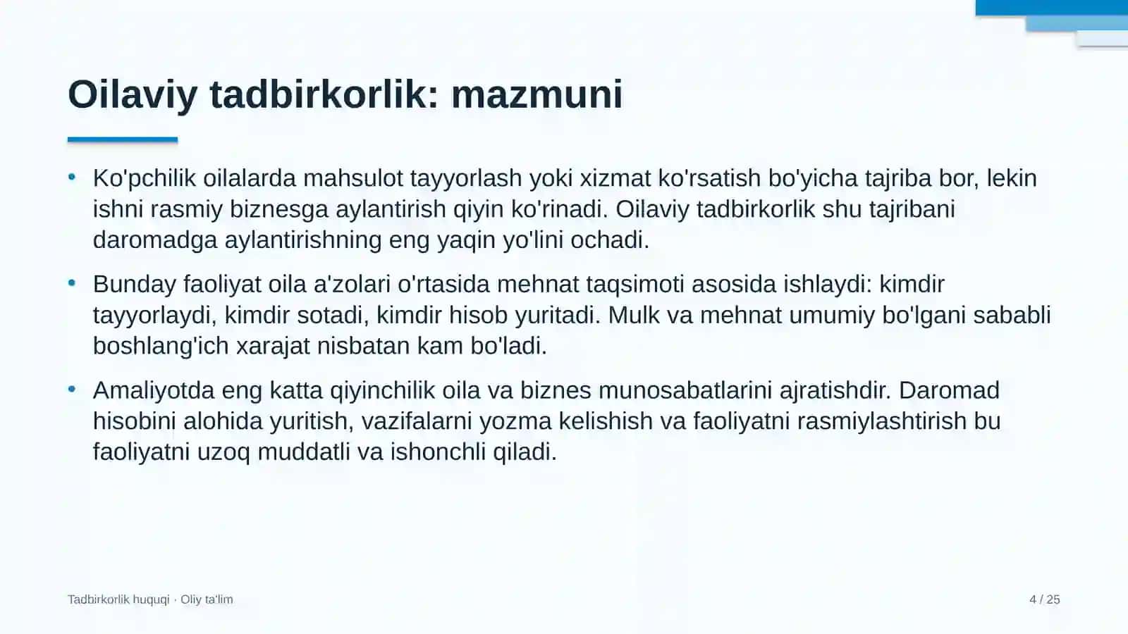 Yog'ochni qayta ishlash korxonalarida oilaviy tadbirkorlik 4