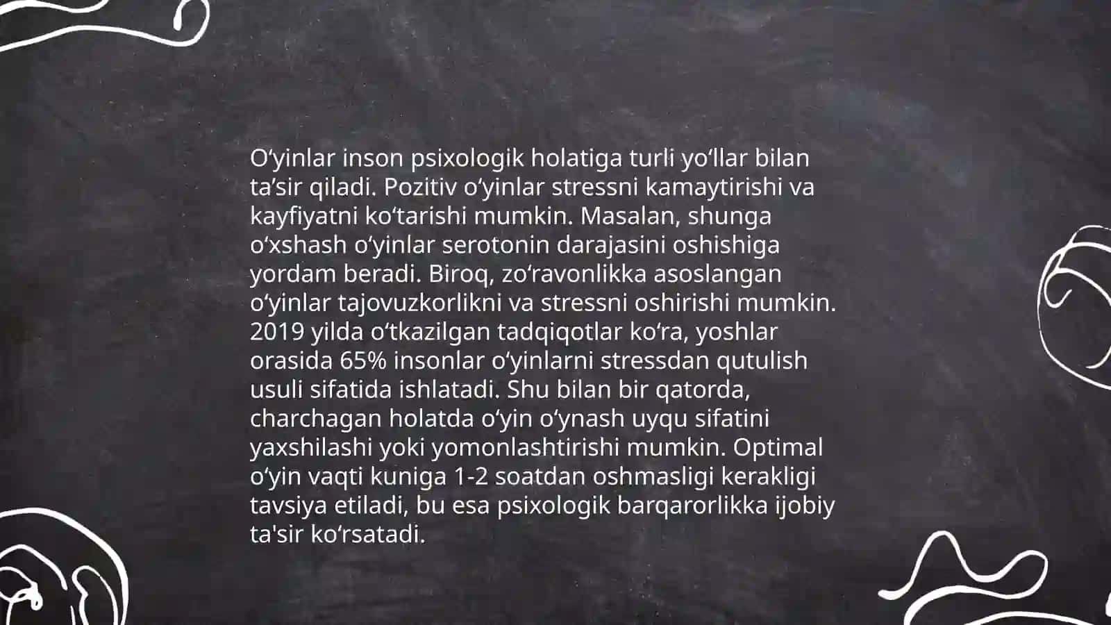 Kompyuter o‘yinlarining ta'siri 4