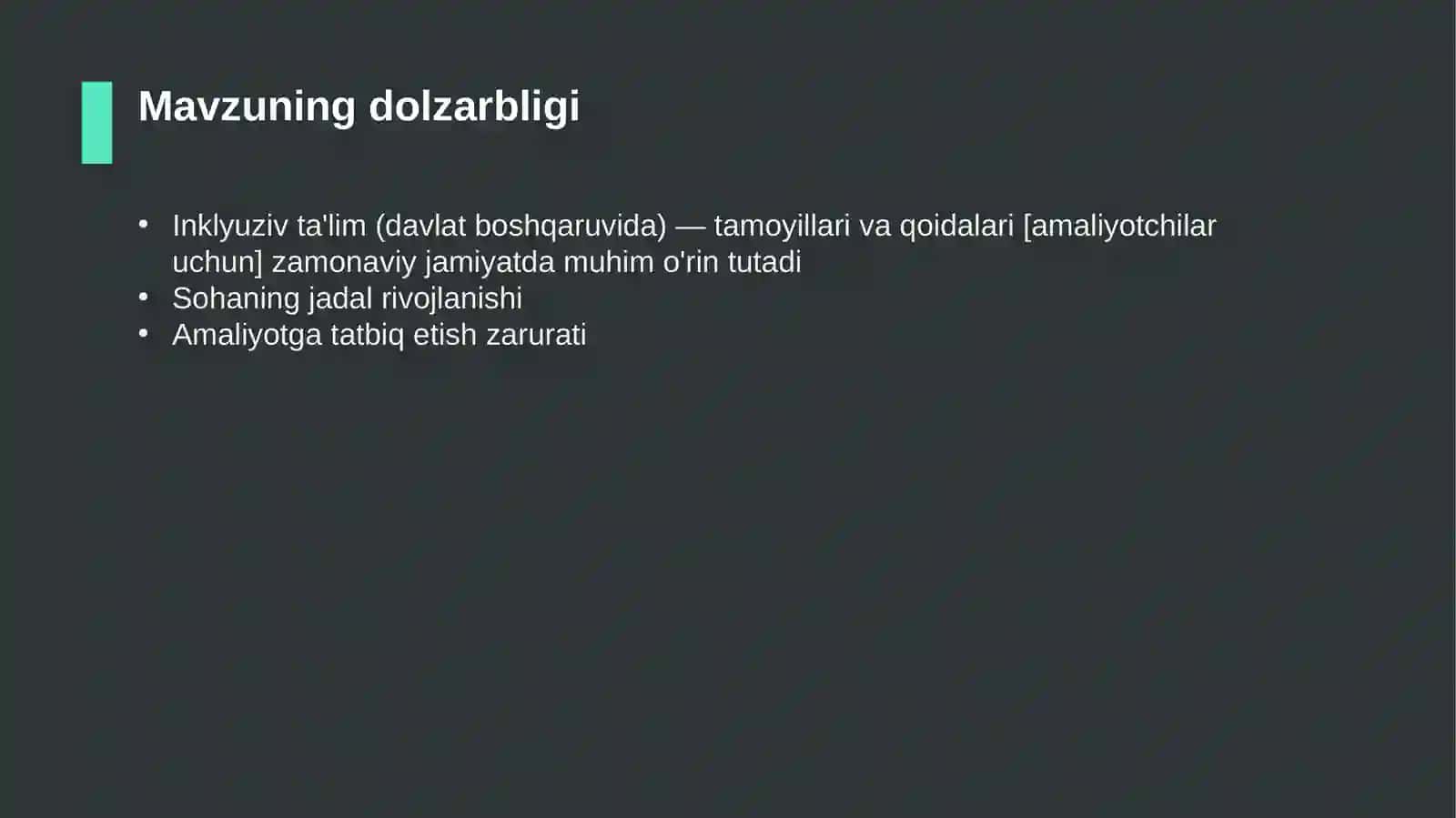 Inklyuziv ta'lim (davlat boshqaruvida) — tamoyillari va qoidalari [amaliyotchilar uchun] 4