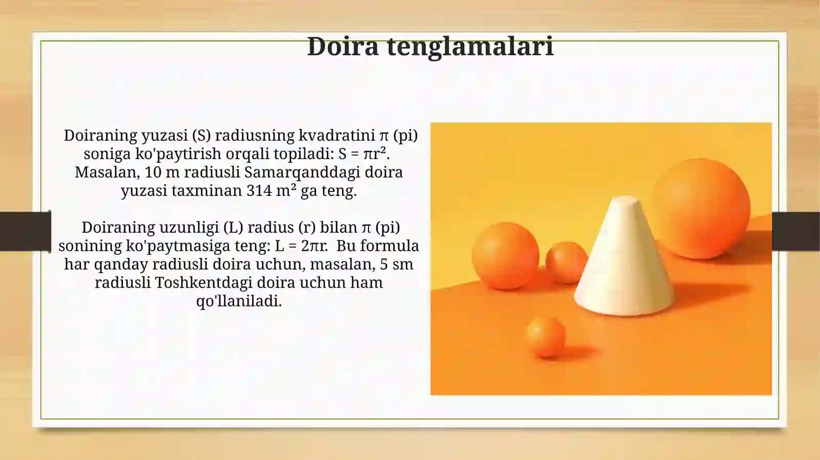 Doira va Konus 4