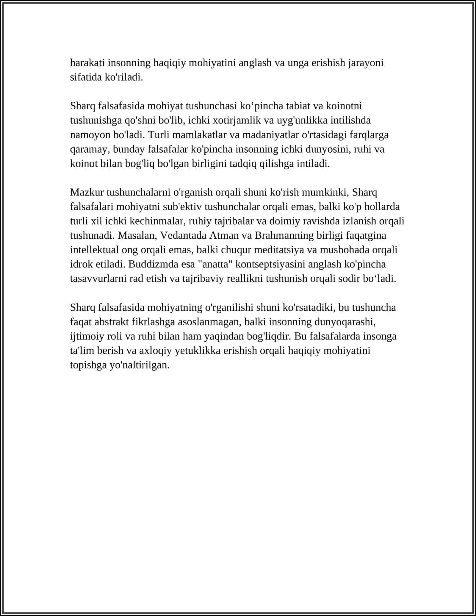 FALSAFANING MOHIYATIGA OID SHARQ VA GʻARB MUTAFAKKIRLARI TA'RIFLARI 4