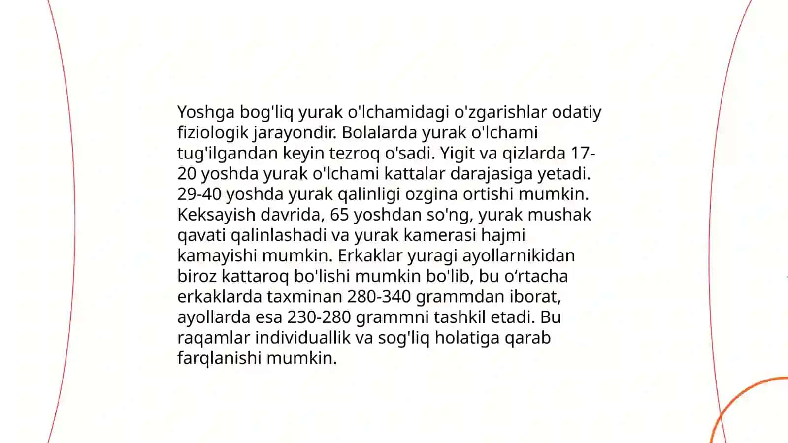 Yurak tizimining yoshga oid fiziologiyasi va gigiyenasi 4