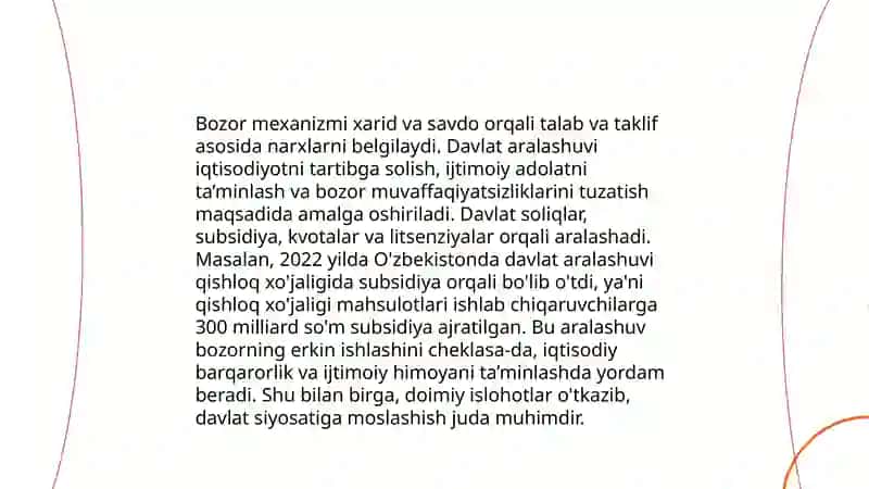 Aralash iqtisodiyot 4