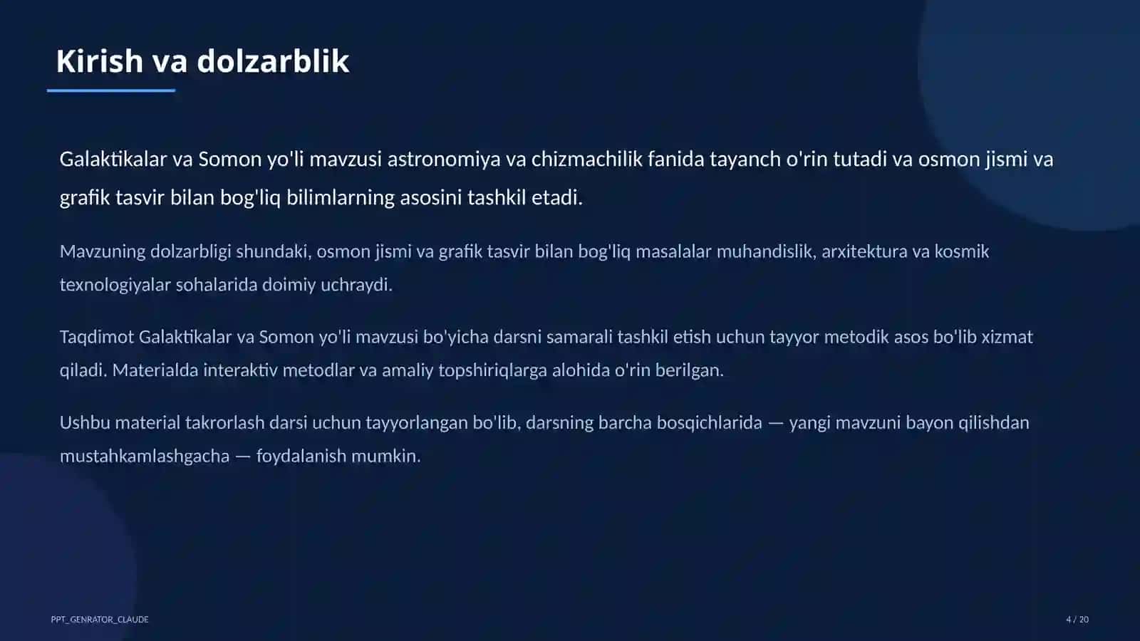 Galaktikalar va Somon yo'li (11-sinf) 4