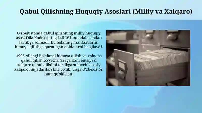 Farzandlikka olish qonuniy jihatlari 4
