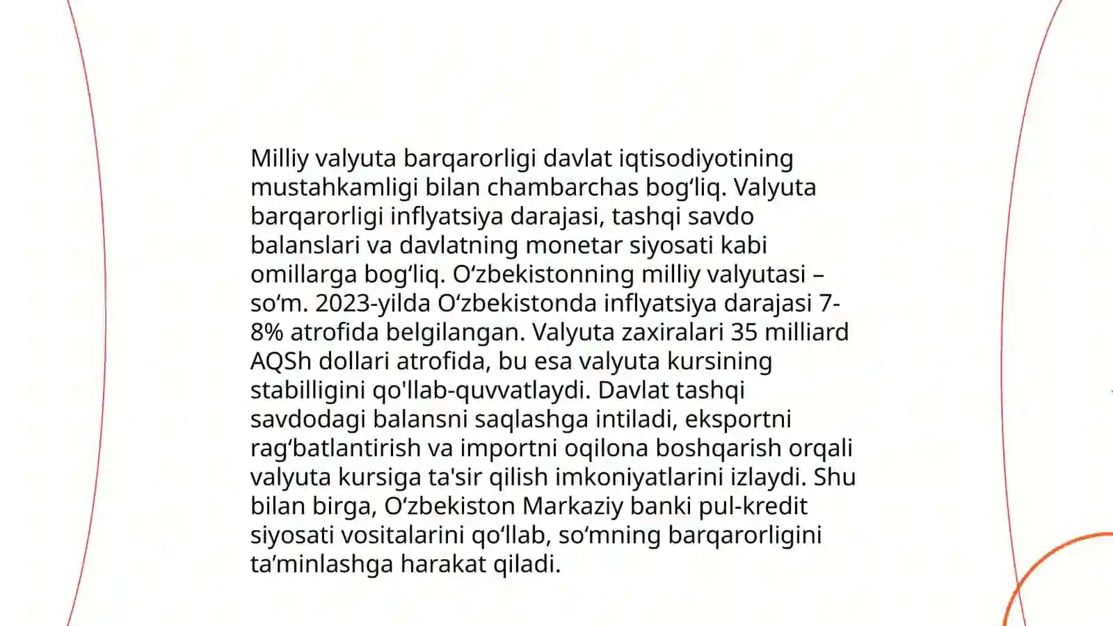 Oʻzbekiston Respublikasining moliya tizimi 4