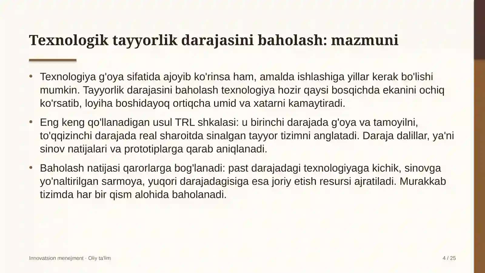 davlat banklarida texnologik tayyorlik darajasini baholash 1267 4