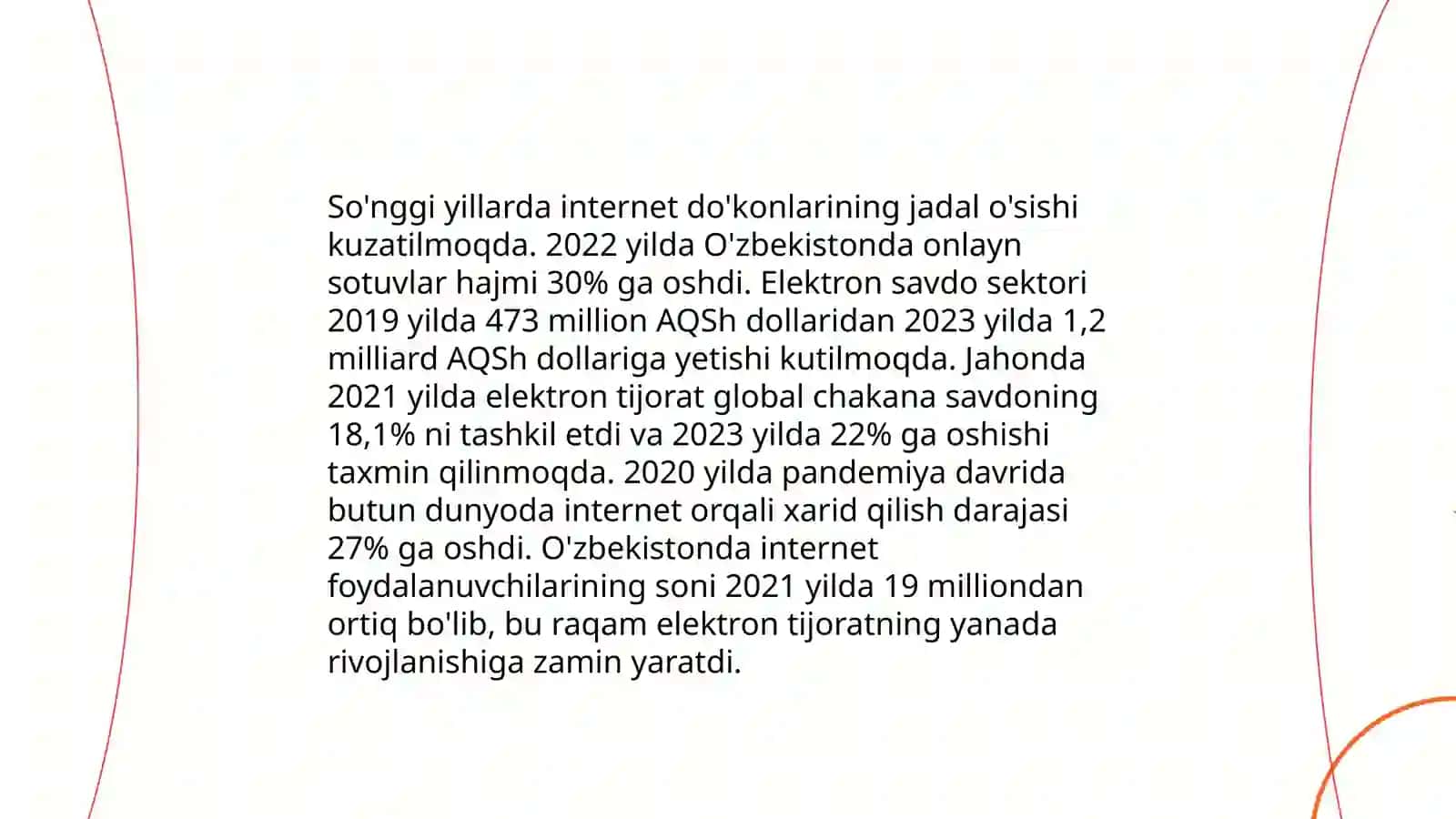 Elektron biznesni rivojlantirish bosqichlari 4