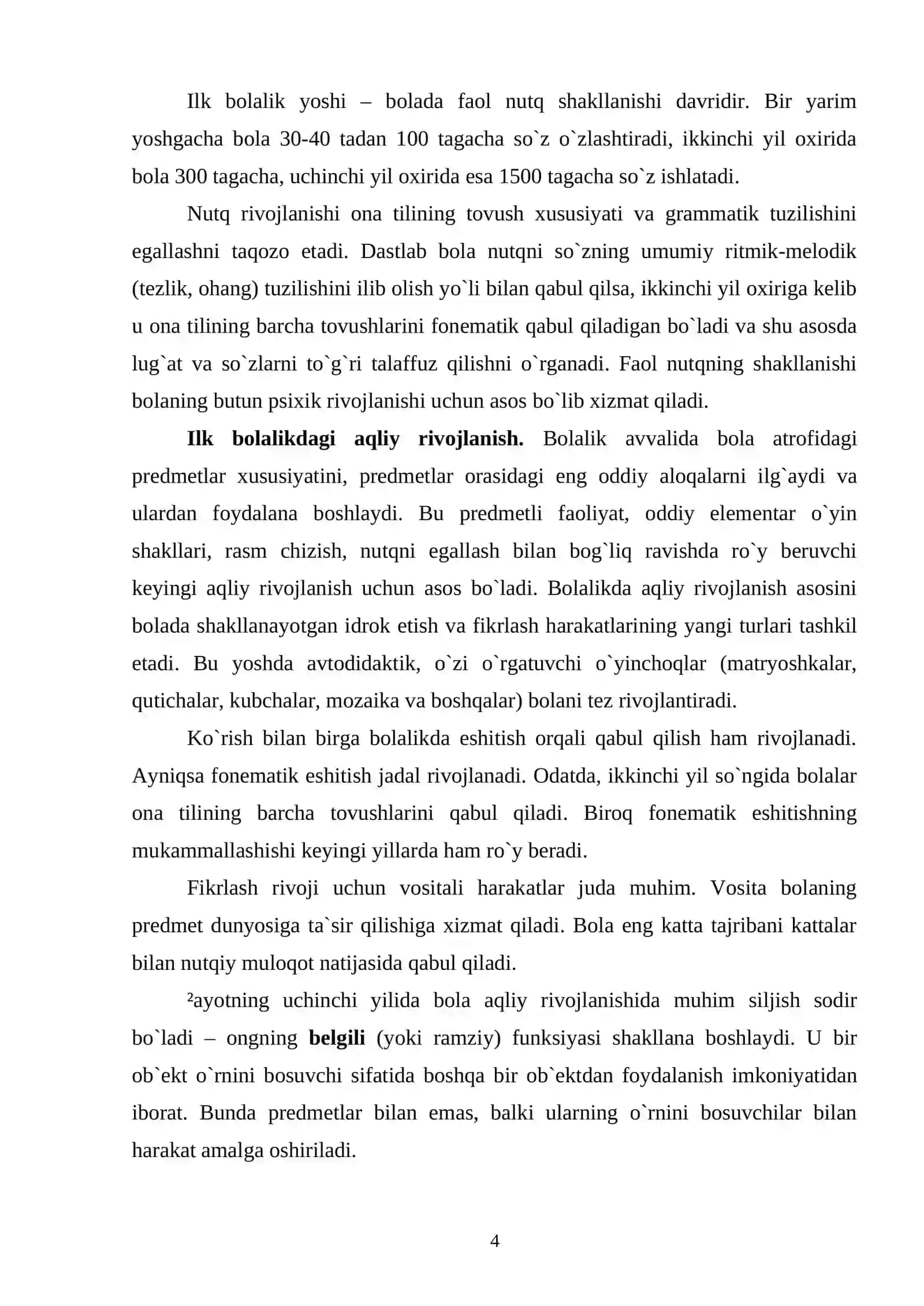 Kichik maktab yoshida psixik rivojlanish xususiyatlari 4
