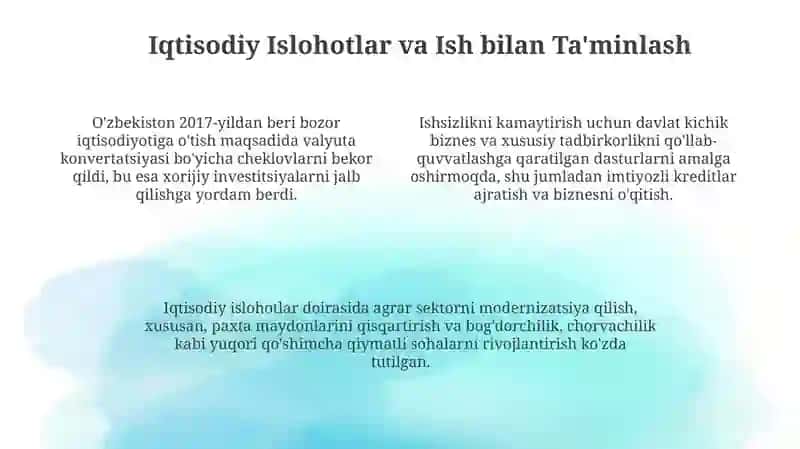 O'zbekistondagi ijtimoiy ozgarishlar 4