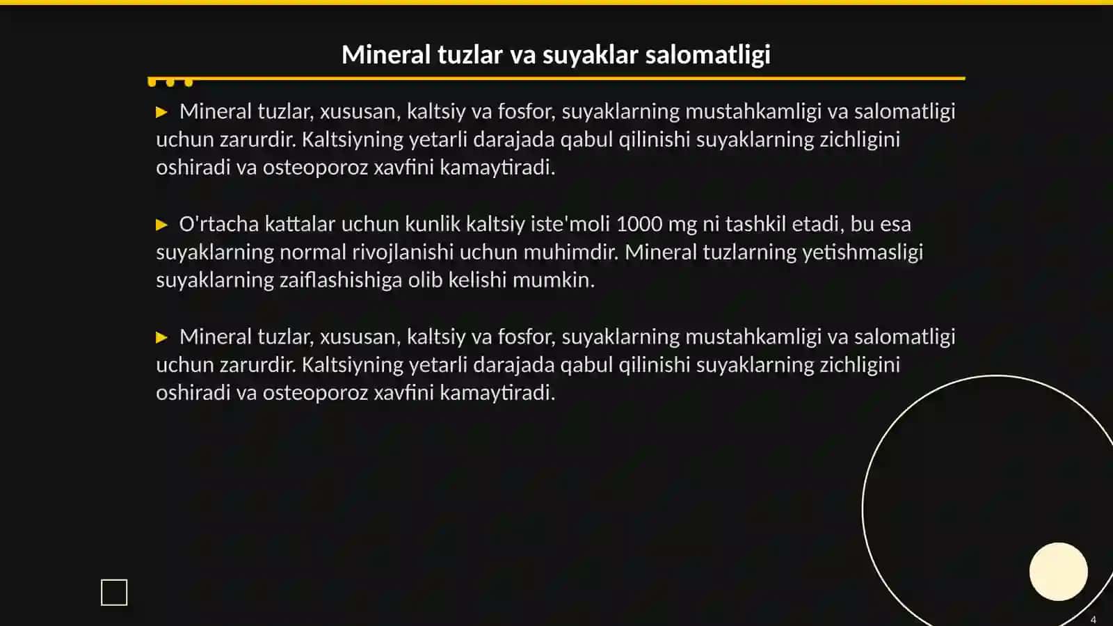 Suyaklarga karab yoshni baholash usuli 4