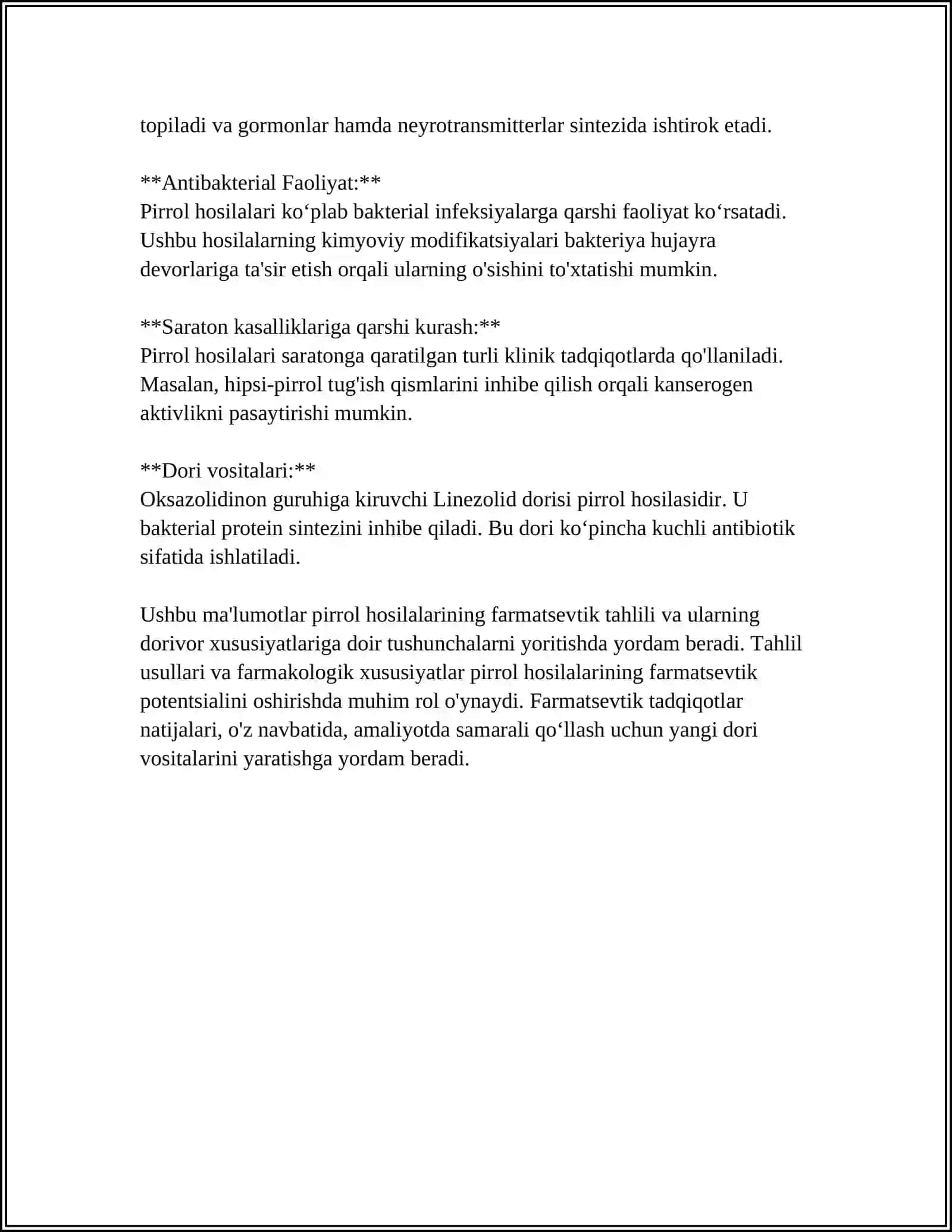 PIRATSETAM, SIANOKOBALAMIN, OKSIKOBALAMIN, PLATIFILLIN GIDROTARTRAT analitik va tahlili 4