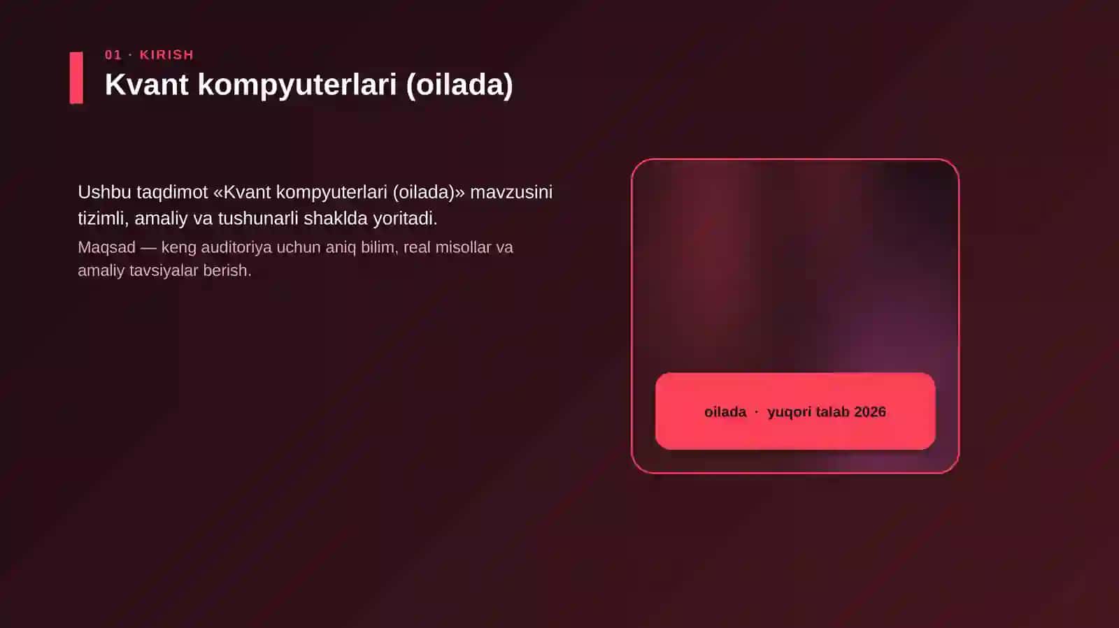 Kvant kompyuterlari (oilada) 4