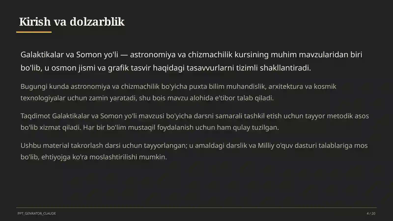 Galaktikalar va Somon yo'li (11-sinf) 4