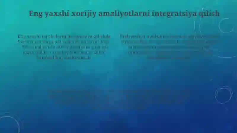 Xorijiy tajribani o'rganish metodologiyasi 4