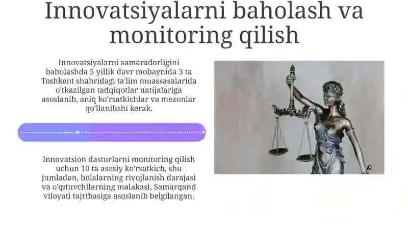 Maktabgacha talim tashkilotlarda innovatsiyalarni normativ huquqi qo'llab quvatlash 4
