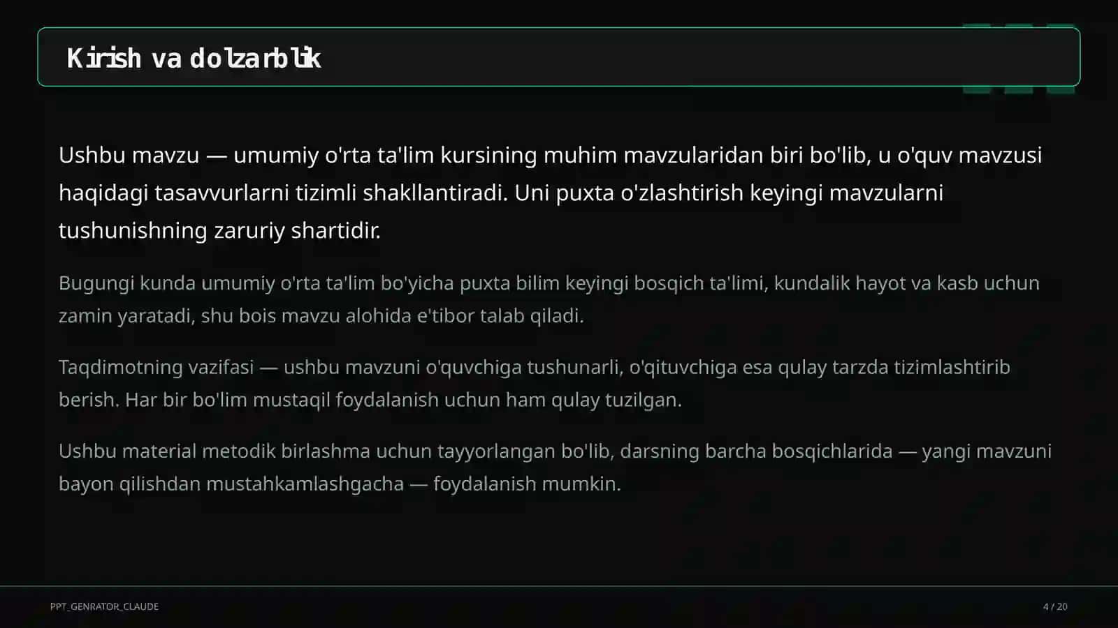 Maktab rahbariyati uchun KPI: natijaga yo'naltirilgan boshqaruv (2026) 4