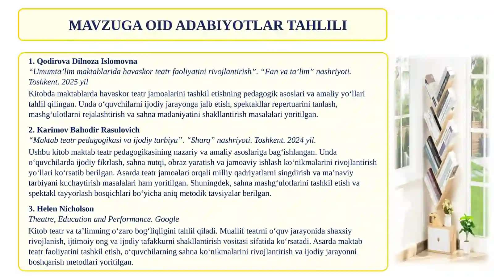 Maktabda Havaskorlar Teatr Jamoasi Faoliyatini Yo‘lga Qo‘yish 4