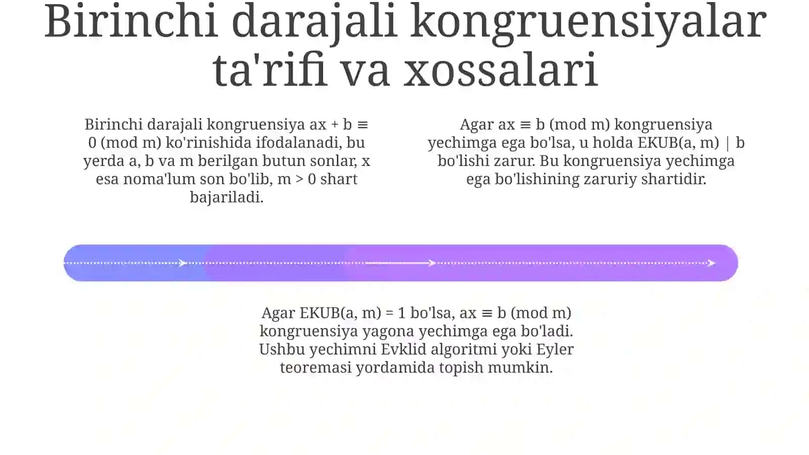 Xitoy qoldiqlar teoremasi 4