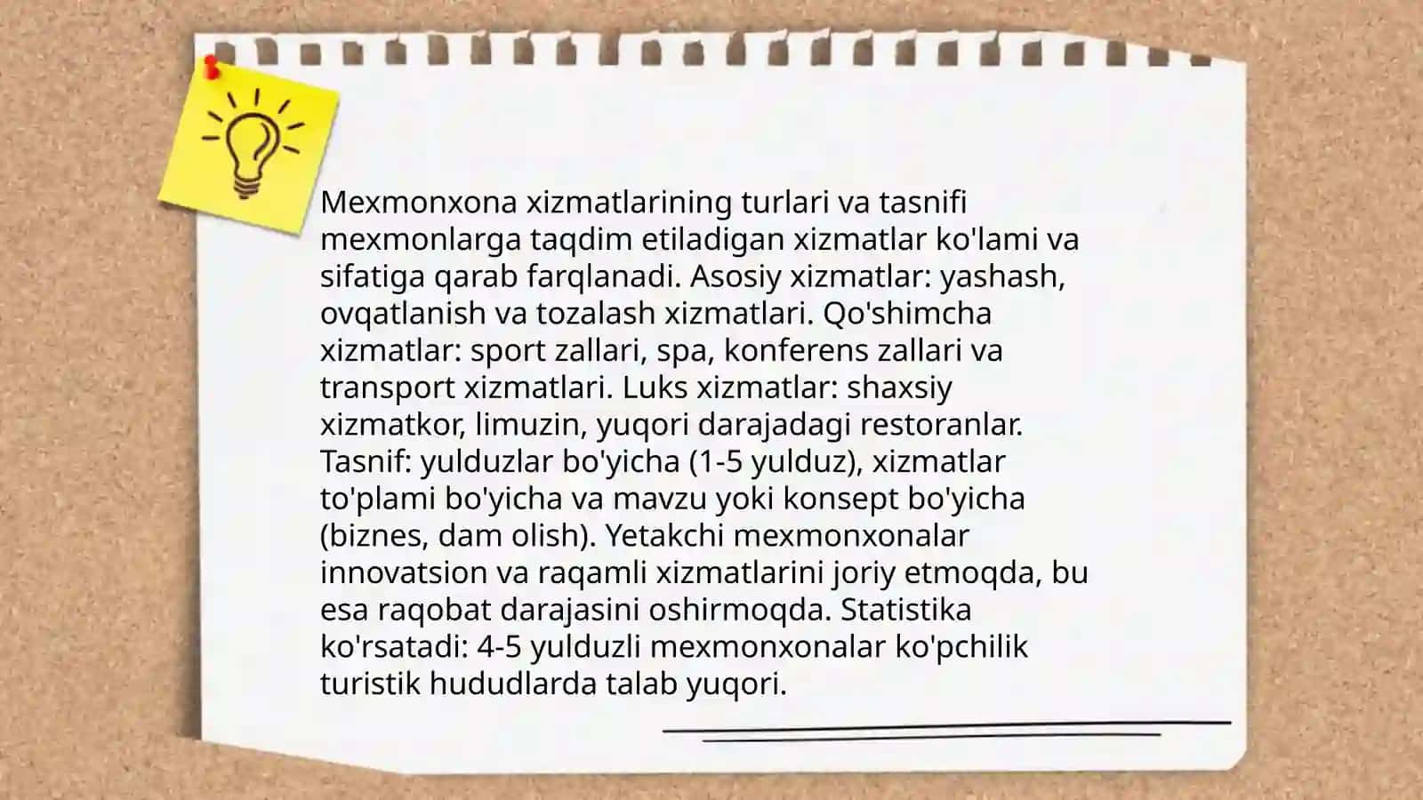 Mexmonxona hoʻjaligi mohiyati va uni boshqarish asoslari 4