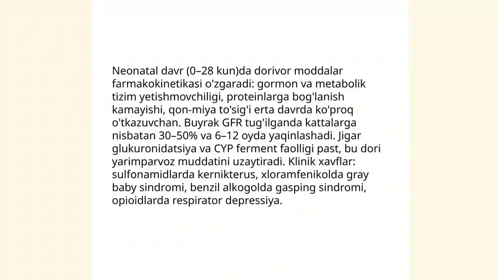 Biologik faol va dorivor moddalarning bola organizmiga ta'siri 4