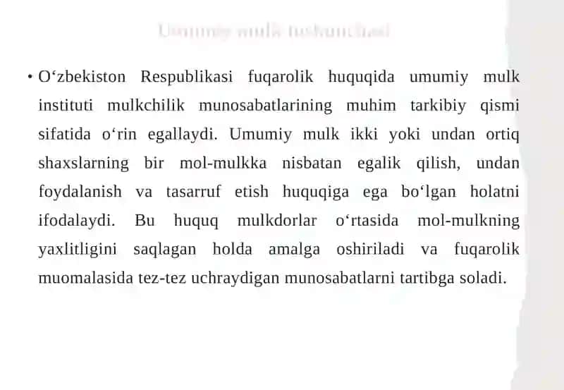 Umumiymulk 4