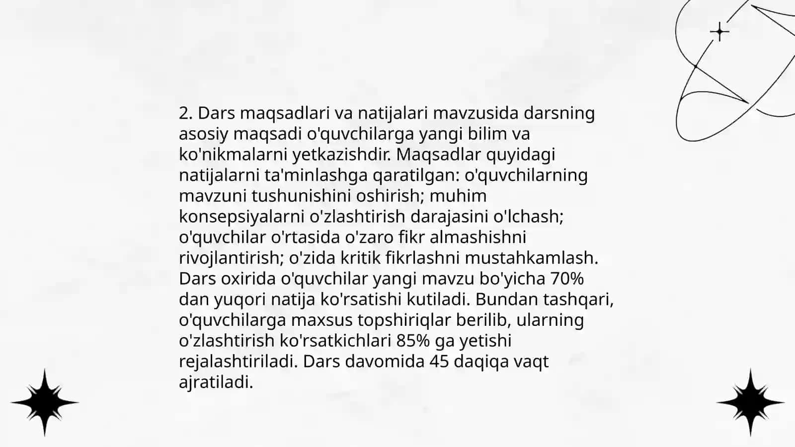 Tiflopedagog oʻqituvchi darslarini kuzatish va tahlil qilish 4
