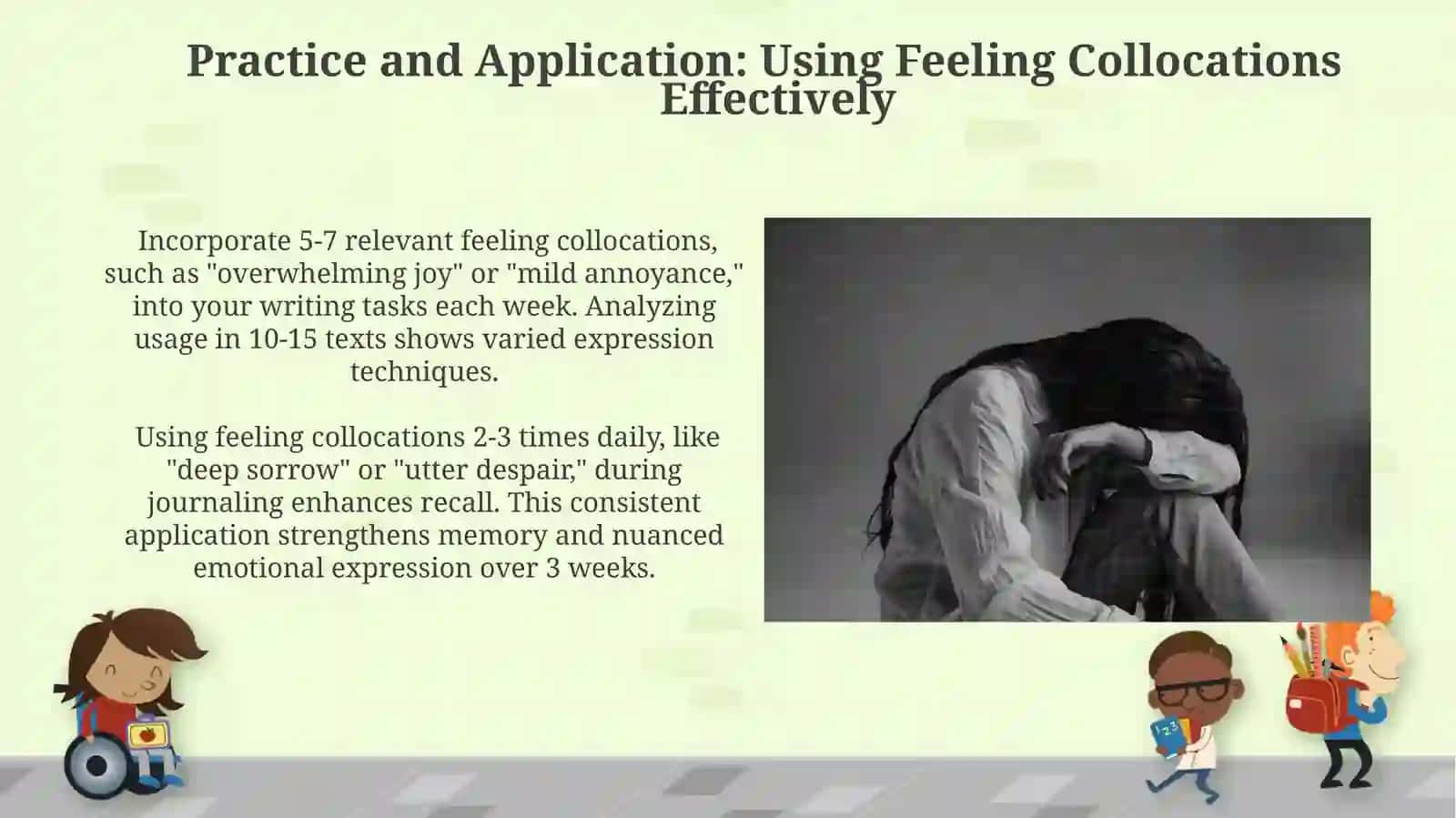 Collocations about feeling 4