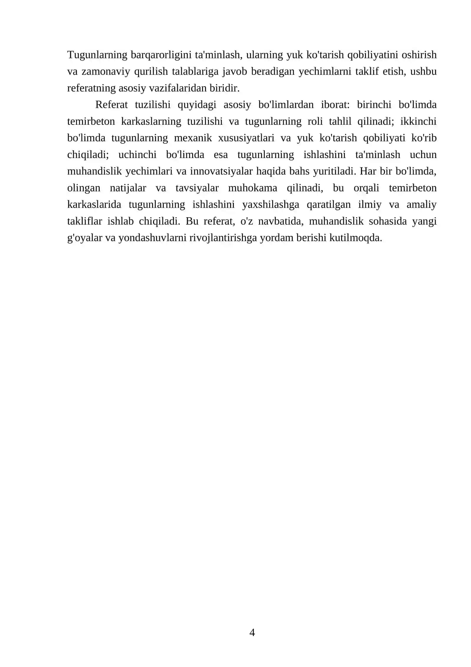 Temirbeton karkaslarda tugunlarning ishlashi 4