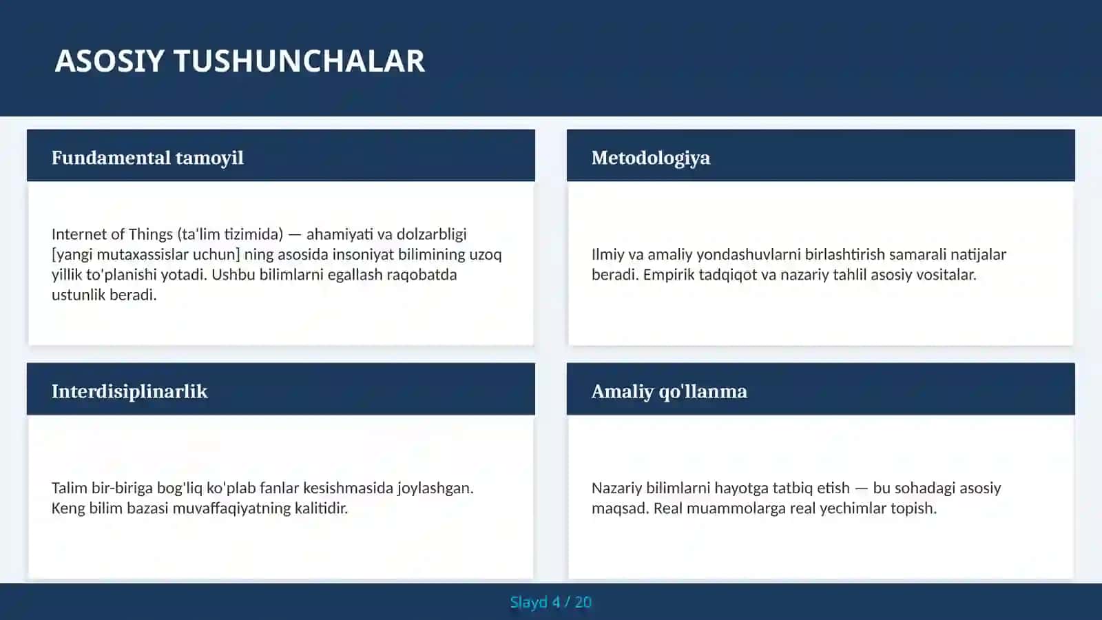 Internet of Things (ta'lim tizimida) — ahamiyati va dolzarbligi [yangi mutaxassislar uchun] 4