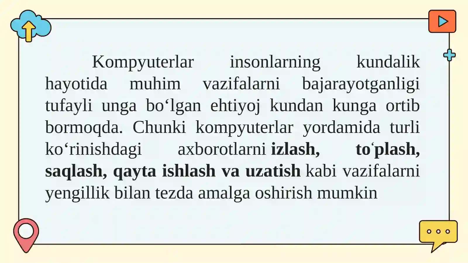 Kompyuter texnikt a’minoti 4