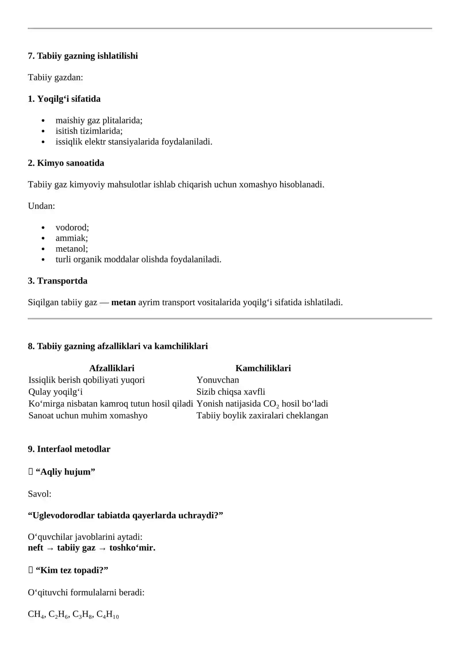 Uglevodorodlarning tabiiy manbalari 4