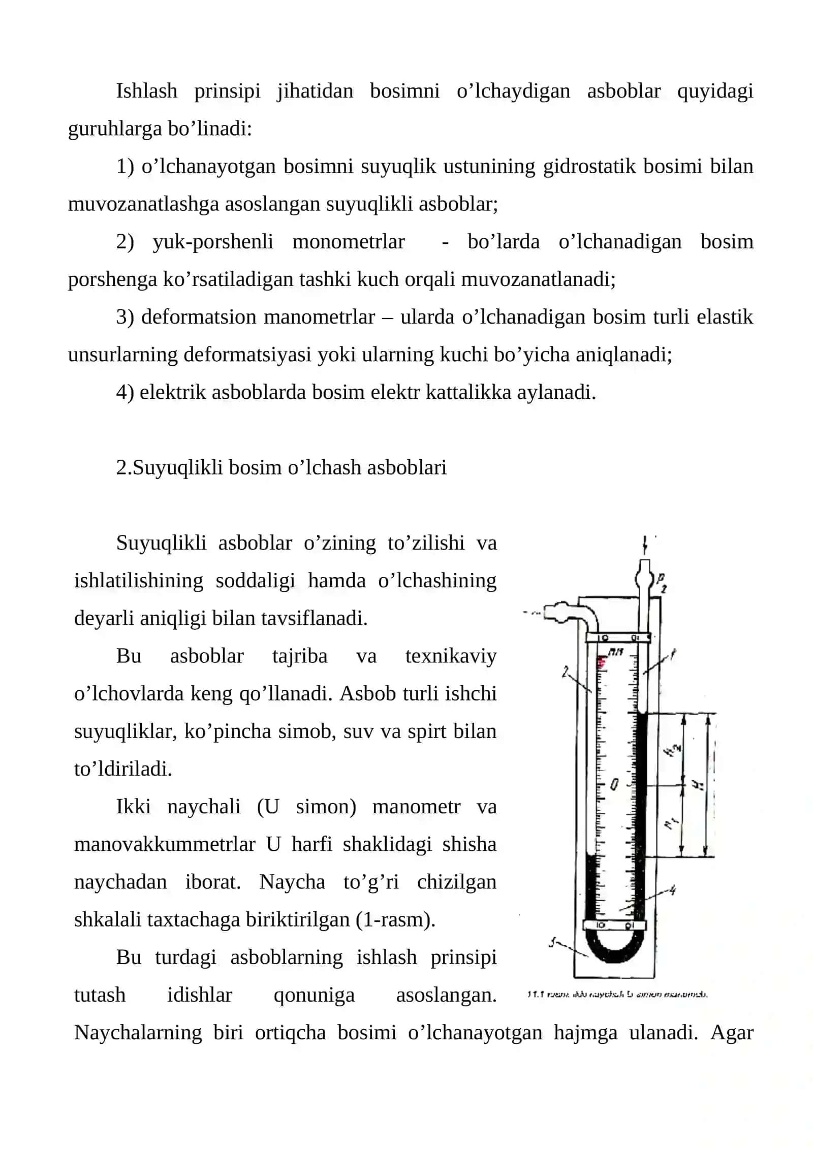 Bosim o’lchash asboblari 4