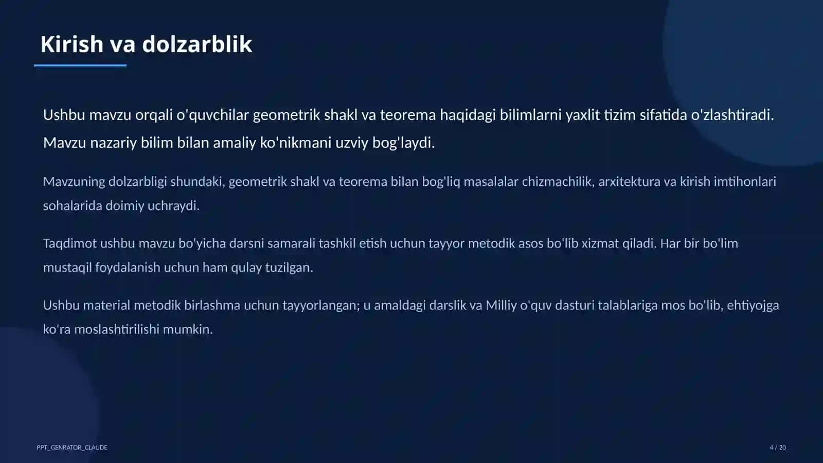 Fazoda perpendikulyarlik: uch perpendikulyar teoremasi (10-sinf) 4