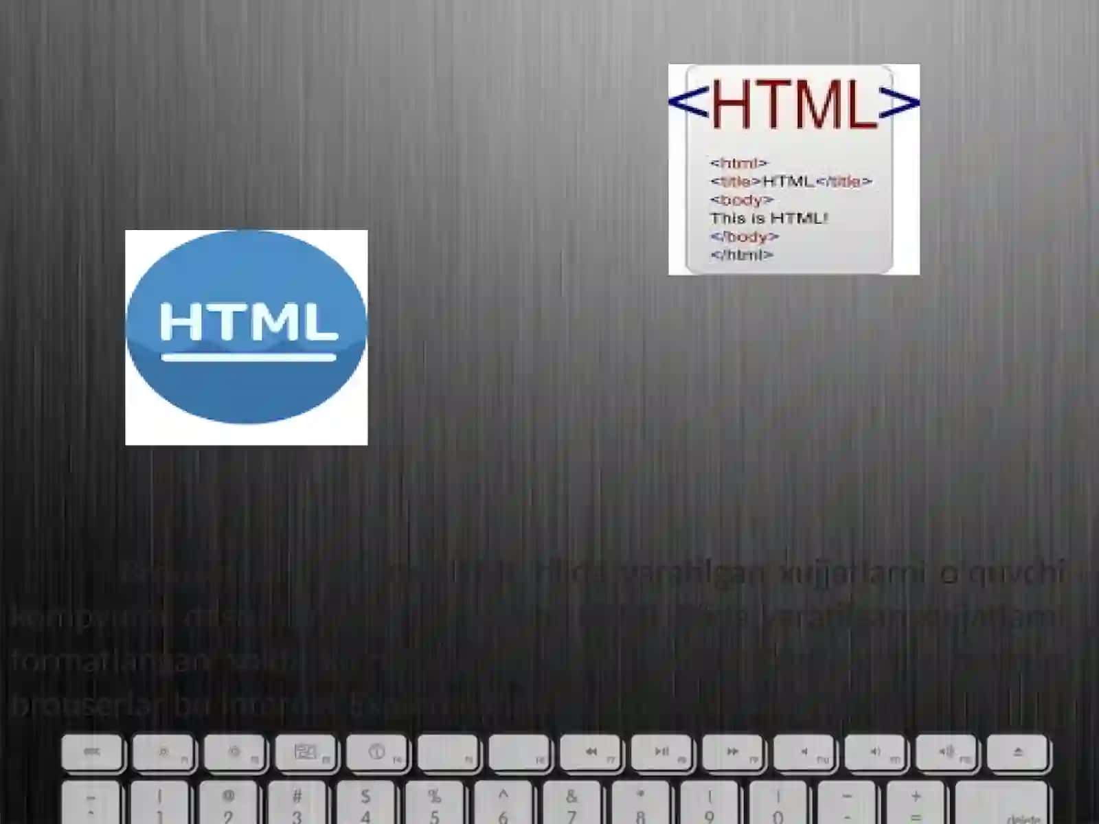 HTML tili va uning asosiy teglari 4