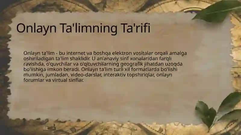 Onlayn Ta'lim 4
