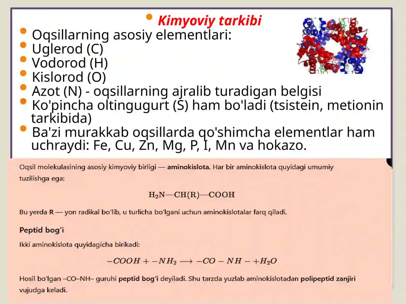 Oqsillar bu 4