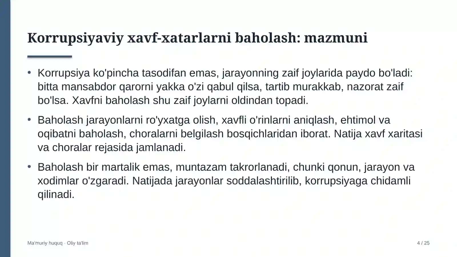 mebel ishlab chiqarishda korrupsiyaviy xavf xatarlarni baholash 1266 4