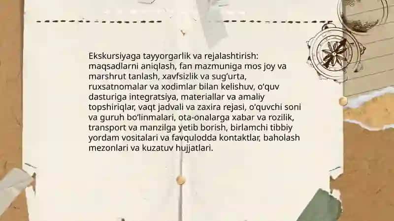 Ekskursiya darslari 4