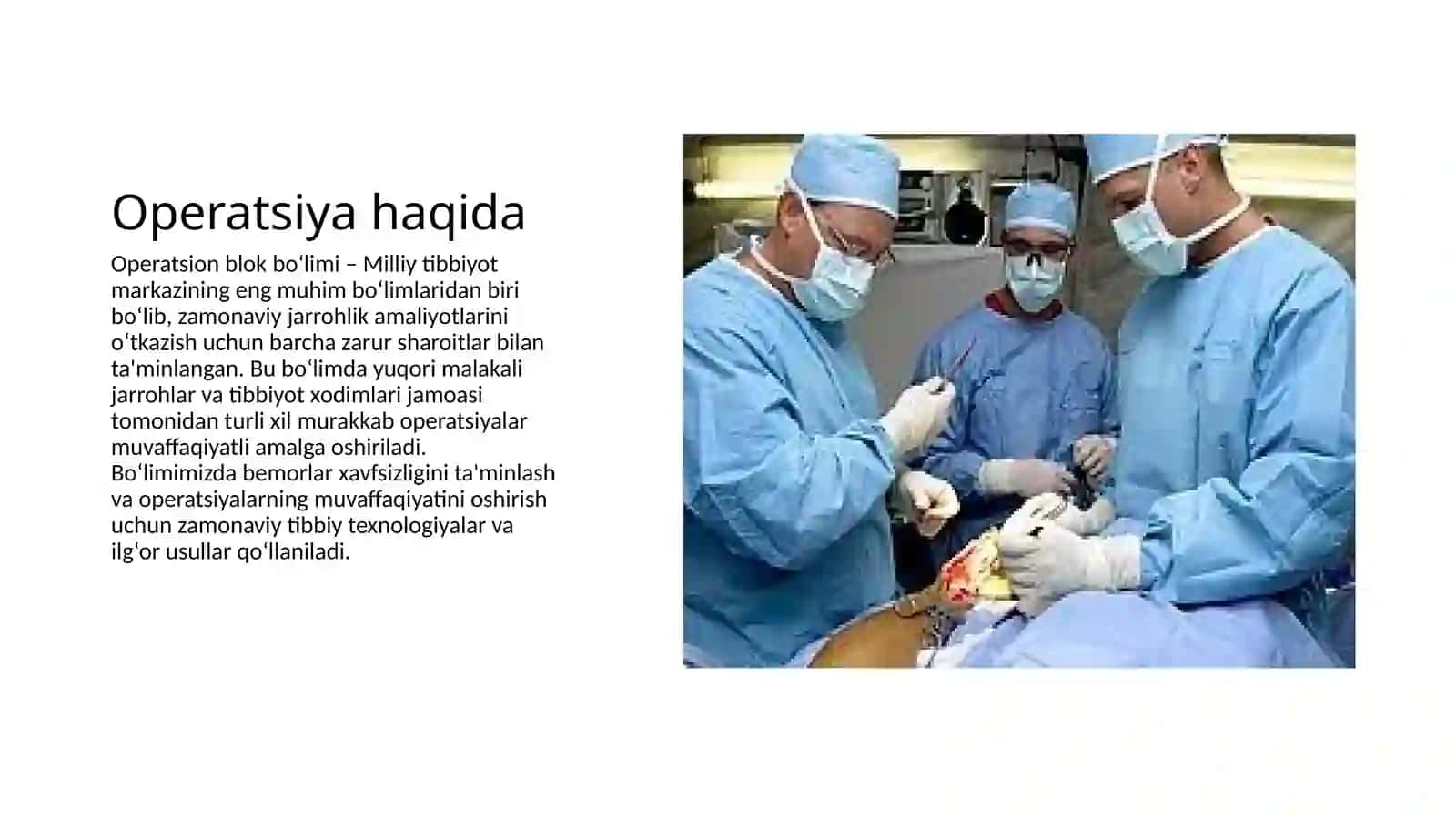 Xirugik aperatsiya tushunchasi turlari 4