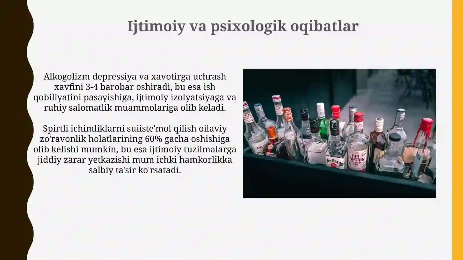 Spirtli ichimliklarning organizmga taʼsiri va kelibchiqadigankasalliklar 4