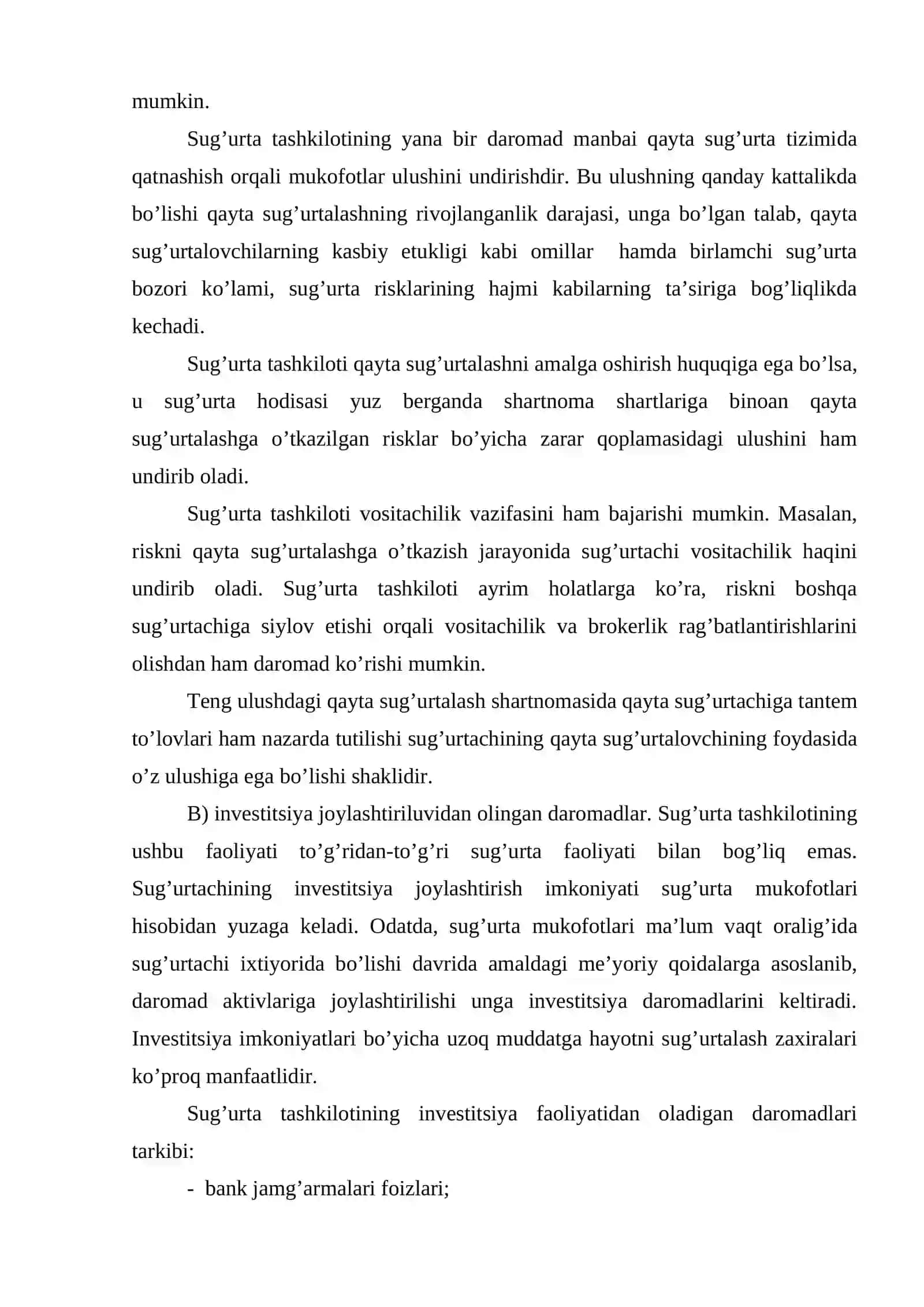 Sug’urta tashkiloti moliyasi 4