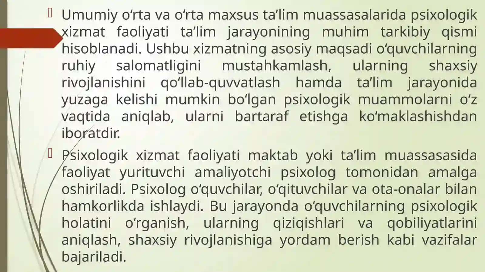 Psixologik xizmat faoliyati 4